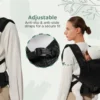 Sweet Cherry Bronx Baby Carrier With Special FLY Knitted Fabric & Patented Twist-Lock System (SC626)