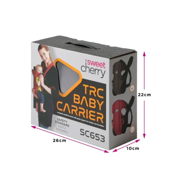 Sweet Cherry Baby Carrier Infant Comfortable Adjustable Multifunctional Sling Backpack SC653 TRC Baby Carrier 4 months+
