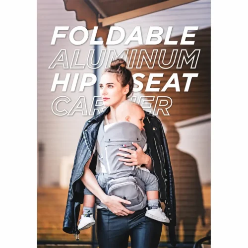 Sweet Cherry Lightweight Foldable Aluminum Hip Seat Carrier AX19 Kobra Infant Baby Carrier"