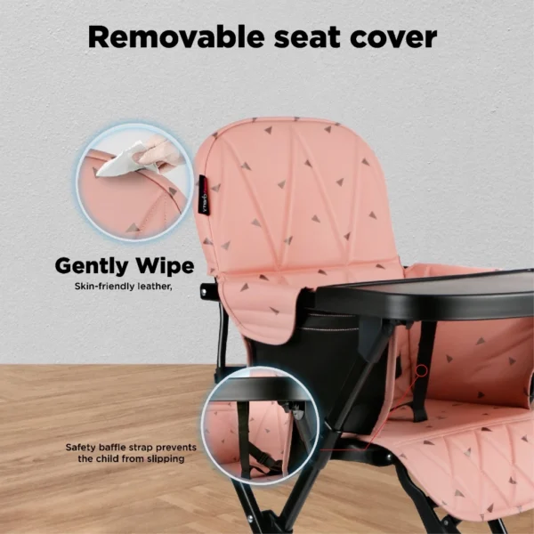 Sweet Cherry Super Slim Compacto High Chair (SCA3) the perfect space saving option when feeding baby